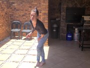 Preview 6 of Piss desperation | wetting my jeans | outdoors smoking