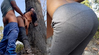 Outdoor Nature Public Creampie