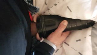 Masturbation solo avec fleshlight