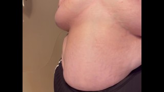 BBW PLAYING WITH HER HUGE TITS FOR YOU