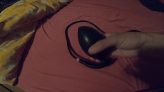 Test d’un plug anal gonflable avec une pompe démontable