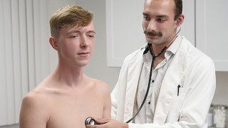 Innocent Fit Twink Wants To Feel His Hot Doctor's Throbbing Cock Deep Inside His Butt