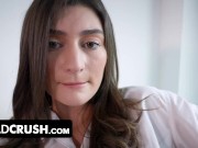 Preview 6 of Dad Crush - Sexy Teen Slut Wraps Her Juicy Lips Around Her Step Father's Cock And Makes Him Cum