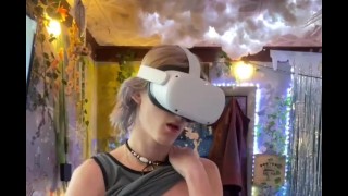 Experimenting With My Massive Cock In The Virtual Reality Game Oculus Quest 2 Gay Boys Porn