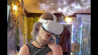 Playing with my huge Cock on oculus quest 2 virtual reality Oculus Quest 2 gay boys BoiBlue11xx porn