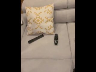 Cum on butt with leggings