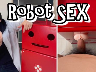 I Remodeled my Assistant's Robot into a Sex Machine. Masturbation. Handjob. [japanese Boy]