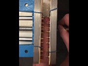 CBT | Crushing my flaccid dick in a dangerous vice