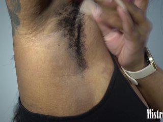 Stroke to my hairy armpits - JOI armpit fetish