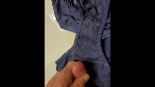 second load of cum in wife's panties