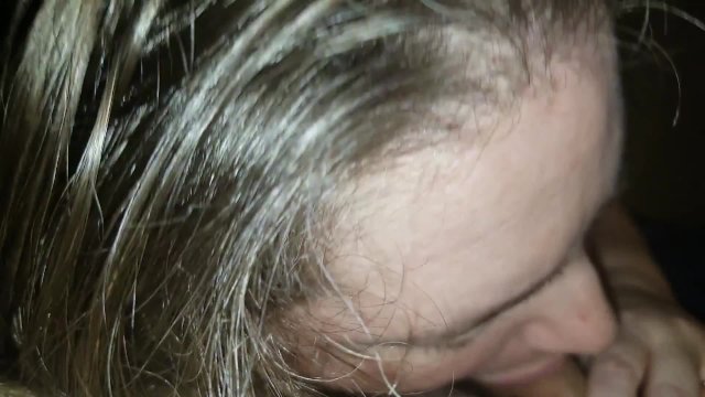 Blowjob ending with hot load in Maggie's mouth