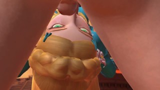 Princess Zelda's Legendary Blow job