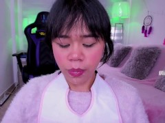 I brush my teeth and make a lot saliva