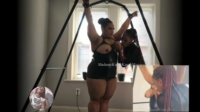 Cayenne Amir pays a visit to Madame Kinky Kay 