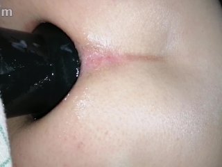 anal plug insertion, exclusive, solo male, amateur