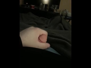 Playing with myself before bed