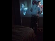 Preview 1 of LilysLeviathan: Movie Night (FULL VIDEO ON OF LINK IN BIO)