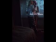 Preview 2 of LilysLeviathan: Movie Night (FULL VIDEO ON OF LINK IN BIO)