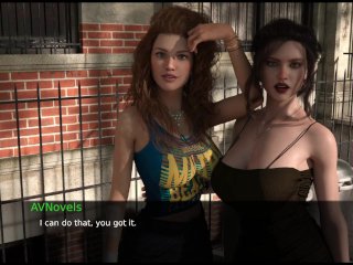 3d, redhead, pc gameplay, hot brunette