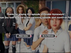 Double Homework Ep15-16 - Part 105 - LOVEMAKING WITH JOHANNA!