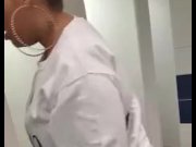 Preview 3 of Fuck her in cenima toilet while her man outside waiting