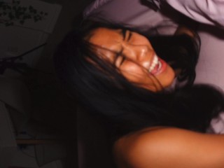Petite Asian Jada Kai can't Stop Cumming