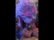 Preview 3 of Cake Frosting Cocksucker - Vintage Homemade Messy Blowjob