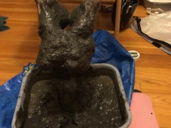 Foot Sploshing in Filthy Bay Mud