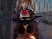 Preview 5 of Warden D.Va Anal Sex (Overwatch Anal Porn)