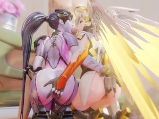 Mercy And Widowmaker_Both Want To Suck A_Big Dick