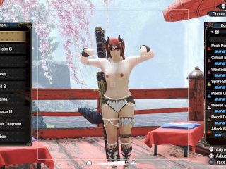 nude, petite, teen, monster hunter rise