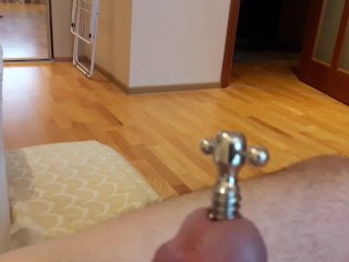 Cock sounding screw hollow_plug cumshot and piss leak