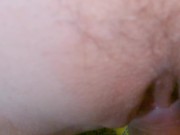 Preview 1 of POV very close up of my boy penetrating me seen from the front - Little_cake69