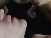 Preview 6 of Saggy tits sucking closeup