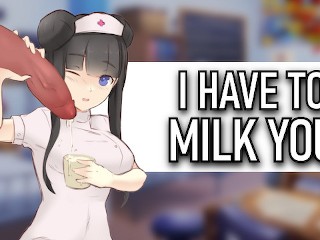 Physical Exam Turns Naughty - she Drains your Balls [erotic Audio]