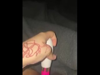 exclusive, vibrator orgasm, hairy pussy, sex toys
