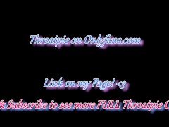 Hot Big Ass Chinese Slut Gives Sloppy Extreme Deepthroat Facefuck with Pulsating Cum in Mouth