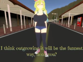 animation, giantess growth, uncensored, cartoon