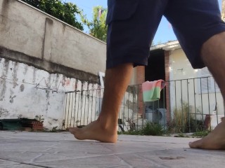 Haciendo un Poco De Flexión Para Obtener Músculo