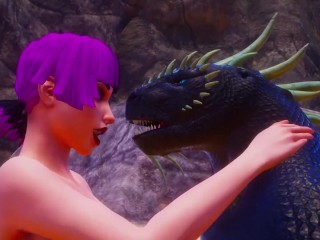 Harige Godzilla Zachte Seks