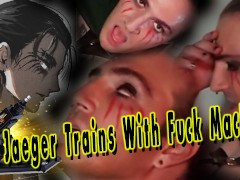 Attack on Titan - Erin Jaeger Trains with Fuck Machine