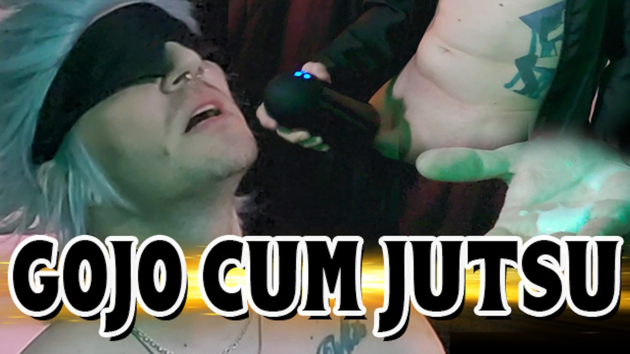Gojo jerking off