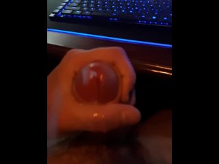 vertical video, cumshot, masturbation, amateur