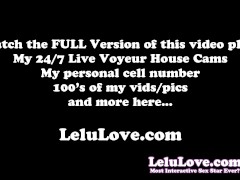 Video Teasing my pussy in panties, rubbing lotion on my feet footjob JOI, masturbating closeup - Lelu Love