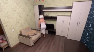 Milf Was Attempting To Figure Out The TV And Received A Dick In The Ass