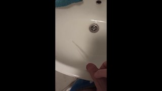 Pissing in the sink