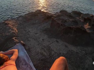 Sexy Girlfriend Lets Me Fuck Her OutdoorsFor Valentine's Day - Risky Passionate Sex HoneyTequila