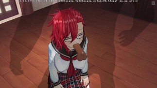 3D恒泰在导演办公室品尝公鸡