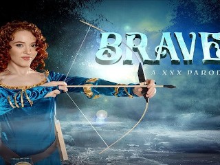 Roodharige Madi Collins Als BRAVE MERIDA Wil Je VR Porno Neuken