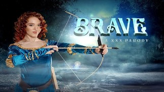 Ruiva Madi Collins como BRAVE MERIDA quer foder u vr pornô
